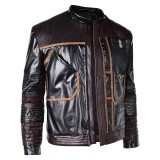 Andor Season 2 Cassian Andor Black Leather Jakcket Suit Cosplay Costume Halloween Carnival Outfit