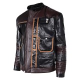 Andor Season 2 Cassian Andor Black Leather Jakcket Suit Cosplay Costume Halloween Carnival Outfit