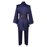 Anakin Skywalker Jedi Knight Dark Blue Uniform Suit Cosplay Costume Halloween Carnival Outfit