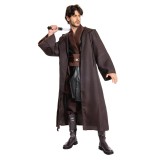 Anakin Skywalker Jedi Robe Suit Cosplay Costume Halloween Carnival Outfit