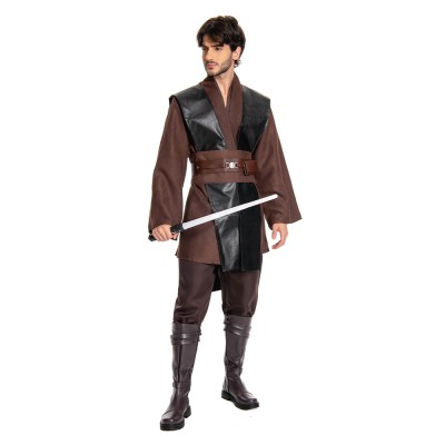 Anakin Skywalker Jedi Robe Suit Cosplay Costume Halloween Carnival Outfit
