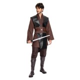 Anakin Skywalker Jedi Robe Suit Cosplay Costume Halloween Carnival Outfit