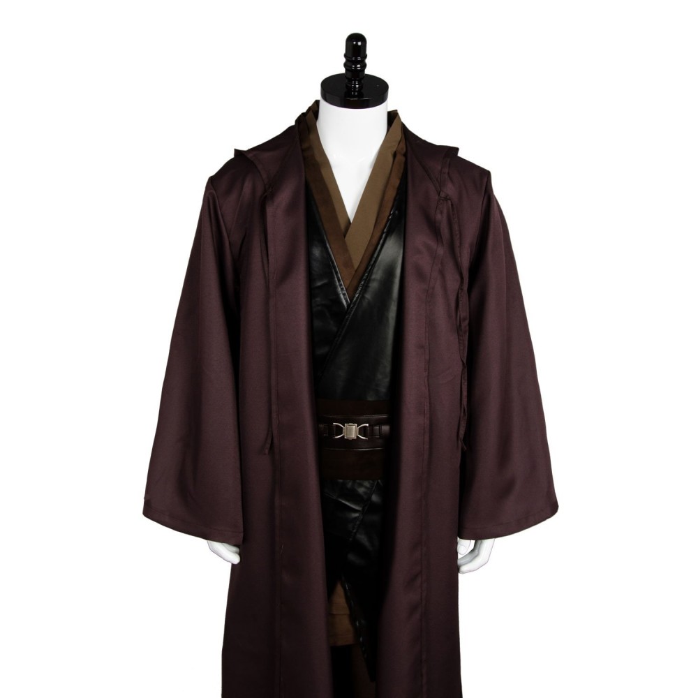 Anakin Skywalker Jedi Robe Suit Cosplay Costume Halloween Carnival Outfit