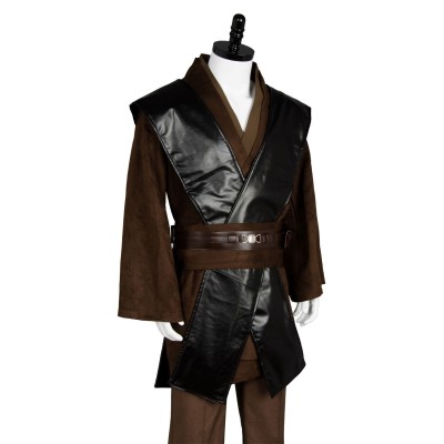 Anakin Skywalker Jedi Robe Suit Cosplay Costume Halloween Carnival Outfit