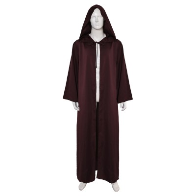 Anakin Skywalker Brown Cloak Suit Cosplay Costume Halloween Carnival Outfit