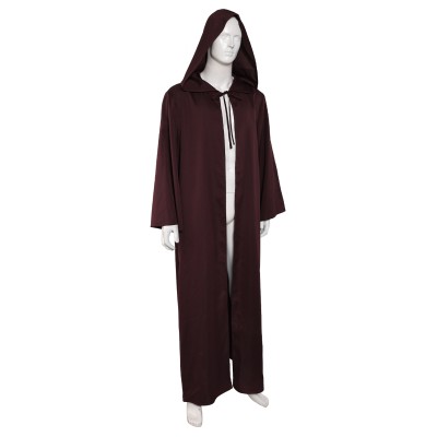 Anakin Skywalker Brown Cloak Suit Cosplay Costume Halloween Carnival Outfit