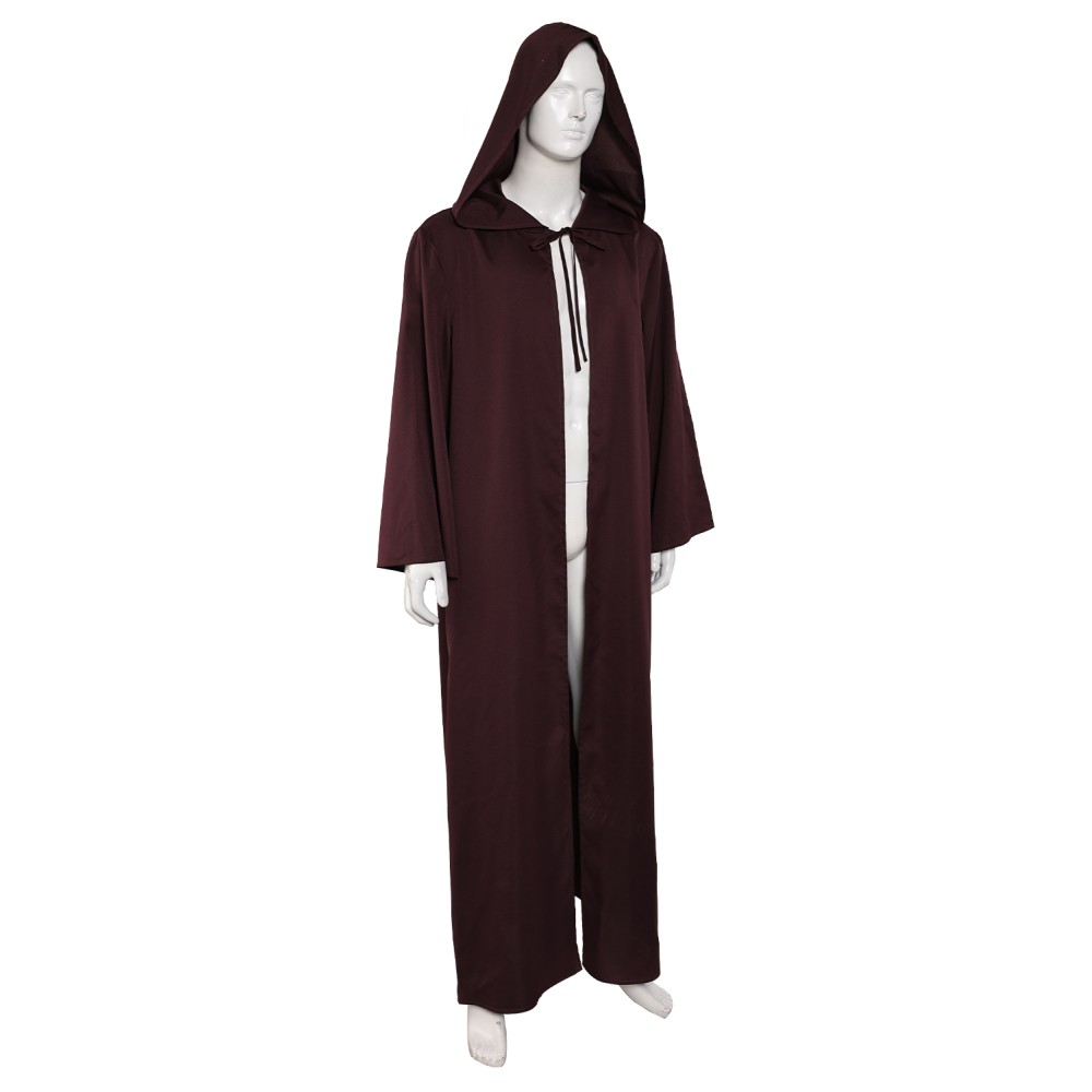 Anakin Skywalker Brown Cloak Suit Cosplay Costume Halloween Carnival Outfit