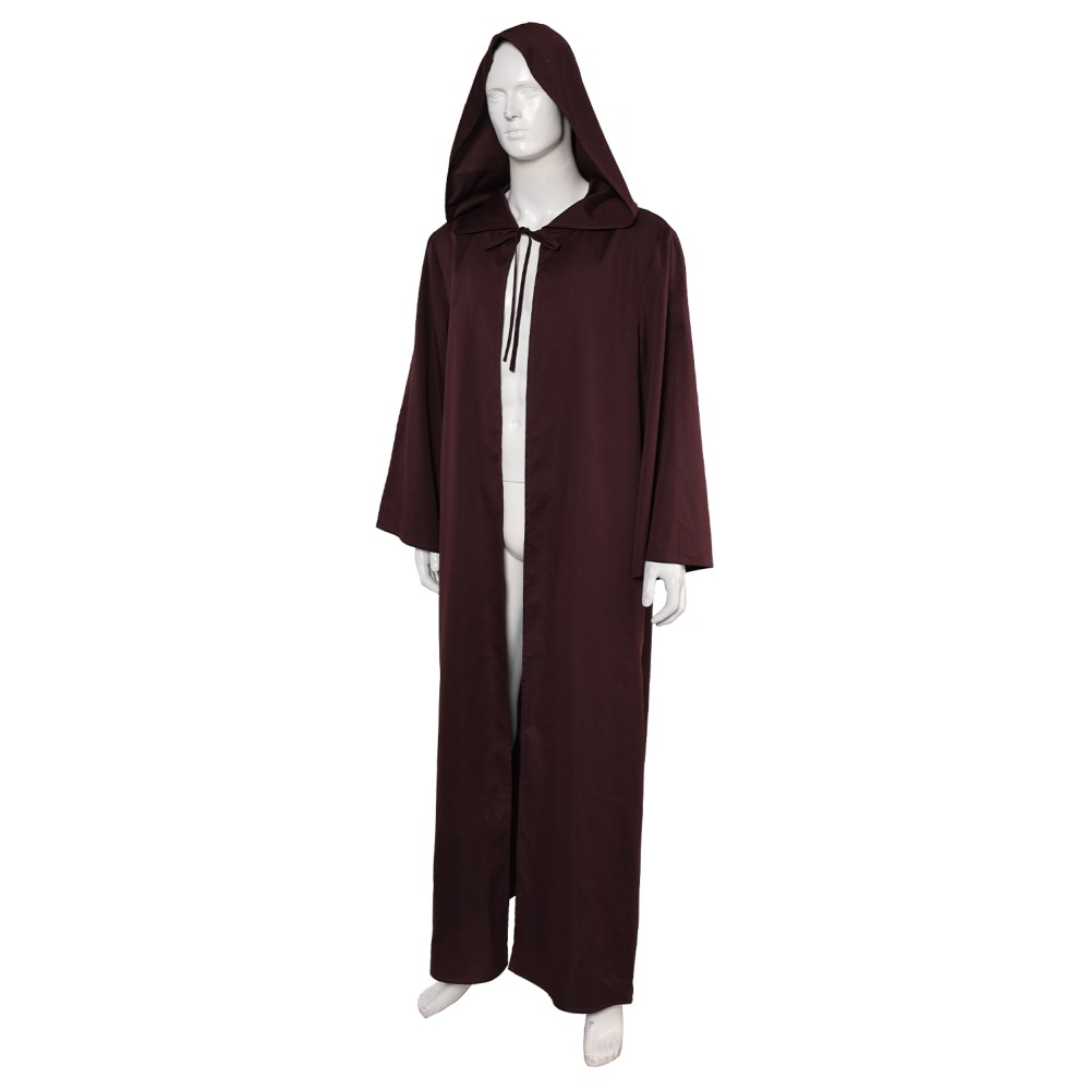 Anakin Skywalker Brown Cloak Suit Cosplay Costume Halloween Carnival Outfit