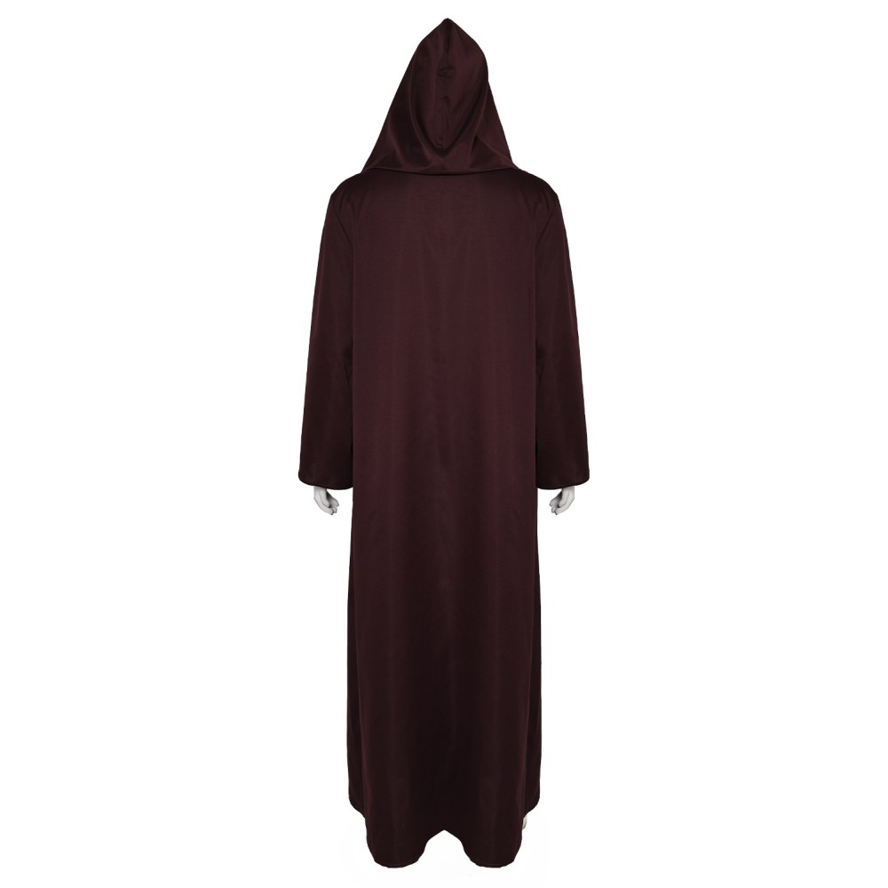 Anakin Skywalker Brown Cloak Suit Cosplay Costume Halloween Carnival Outfit