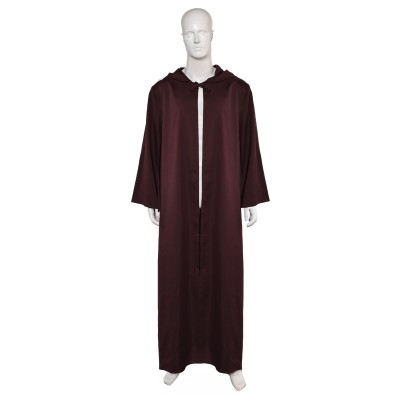 Anakin Skywalker Brown Cloak Suit Cosplay Costume Halloween Carnival Outfit