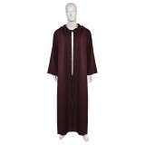 Anakin Skywalker Brown Cloak Suit Cosplay Costume Halloween Carnival Outfit