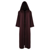 Anakin Skywalker Brown Cloak Suit Cosplay Costume Halloween Carnival Outfit