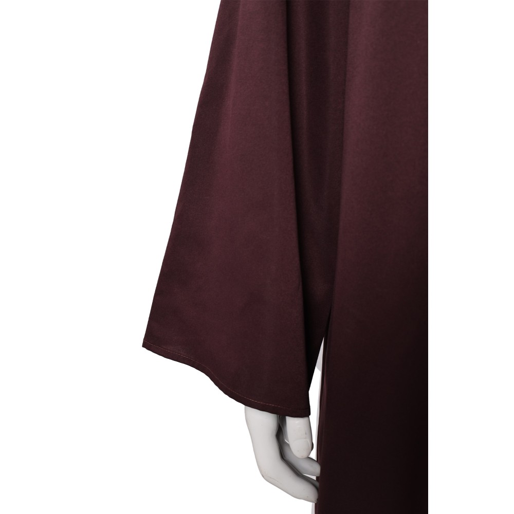 Anakin Skywalker Brown Cloak Suit Cosplay Costume Halloween Carnival Outfit