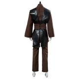 Anakin Skywalker Brown Whitout Cloak Suit Cosplay Costume Halloween Carnival Outfit