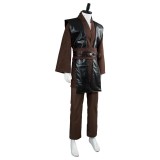 Anakin Skywalker Brown Whitout Cloak Suit Cosplay Costume Halloween Carnival Outfit