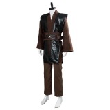 Anakin Skywalker Brown Whitout Cloak Suit Cosplay Costume Halloween Carnival Outfit
