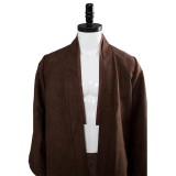 Anakin Skywalker Brown Whitout Cloak Suit Cosplay Costume Halloween Carnival Outfit