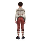 American Horror Story 13 Twisty the Clown Gray Cosplay Costume Halloween Carnival Outfit