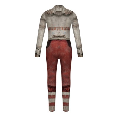 American Horror Story 13 Twisty the Clown Gray Cosplay Costume Halloween Carnival Outfit