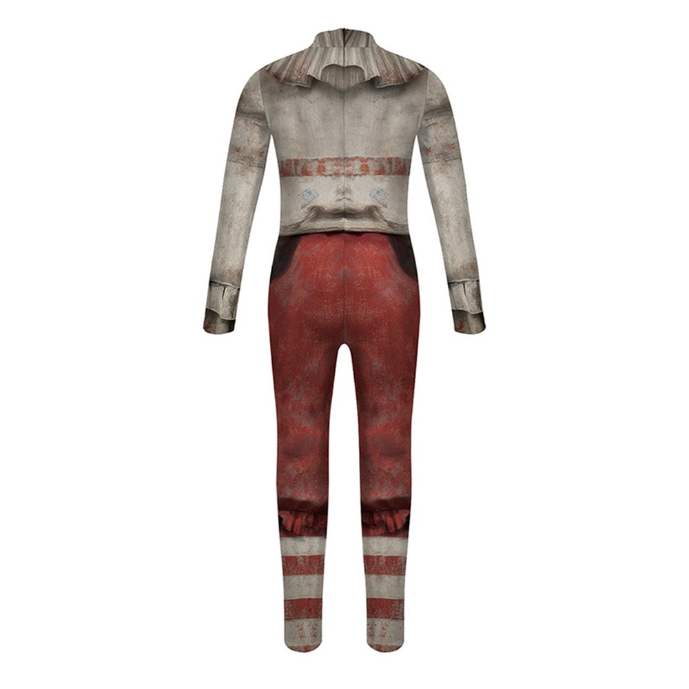 American Horror Story 13 Twisty the Clown Gray Cosplay Costume Halloween Carnival Outfit