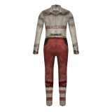 American Horror Story 13 Twisty the Clown Gray Cosplay Costume Halloween Carnival Outfit