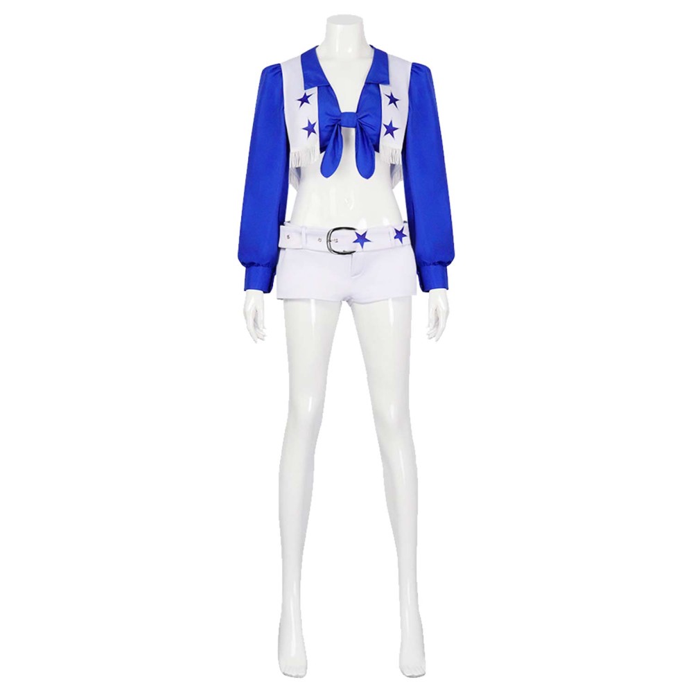 America's Sweethearts: Dallas Cowboys Cheerleaders 2024 Suit Cosplay Costume Halloween Carnival Outfit