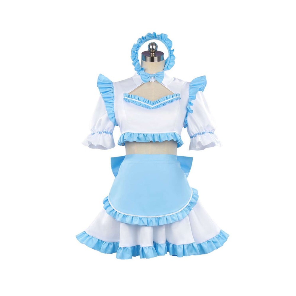 Alya Sometimes Hides Her Feelings in Russian Ayano Kimishima Maid Dress Suit Cosplay Costume Halloween Carnival Outfit