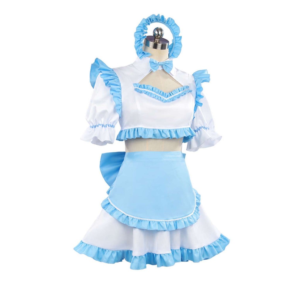 Alya Sometimes Hides Her Feelings in Russian Ayano Kimishima Maid Dress Suit Cosplay Costume Halloween Carnival Outfit