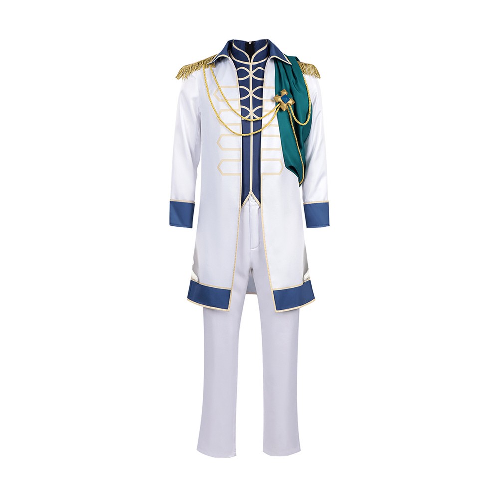 Always a Catch Renato di Rubini White Cosplay Costume Halloween Carnival Outfit