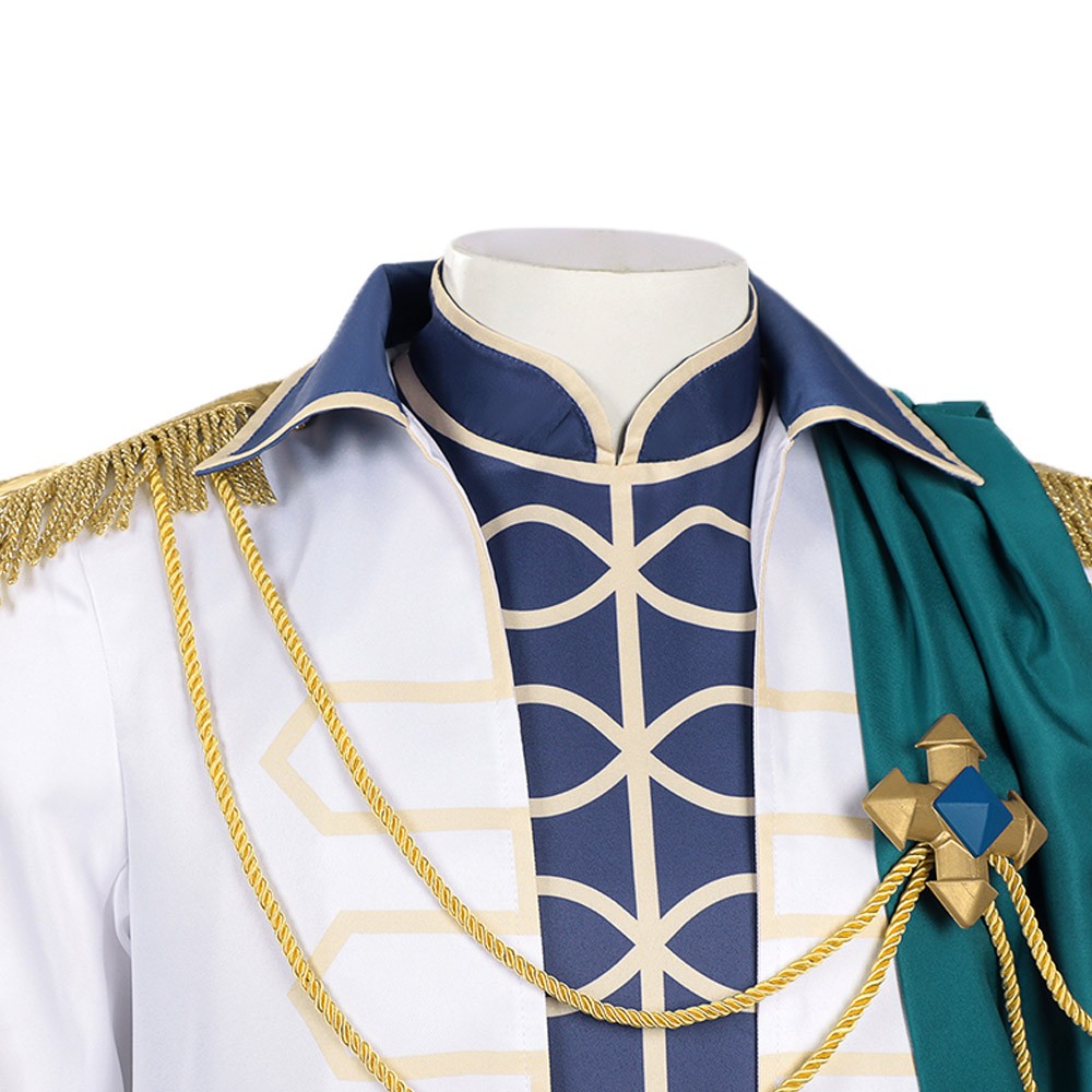 Always a Catch Renato di Rubini White Cosplay Costume Halloween Carnival Outfit