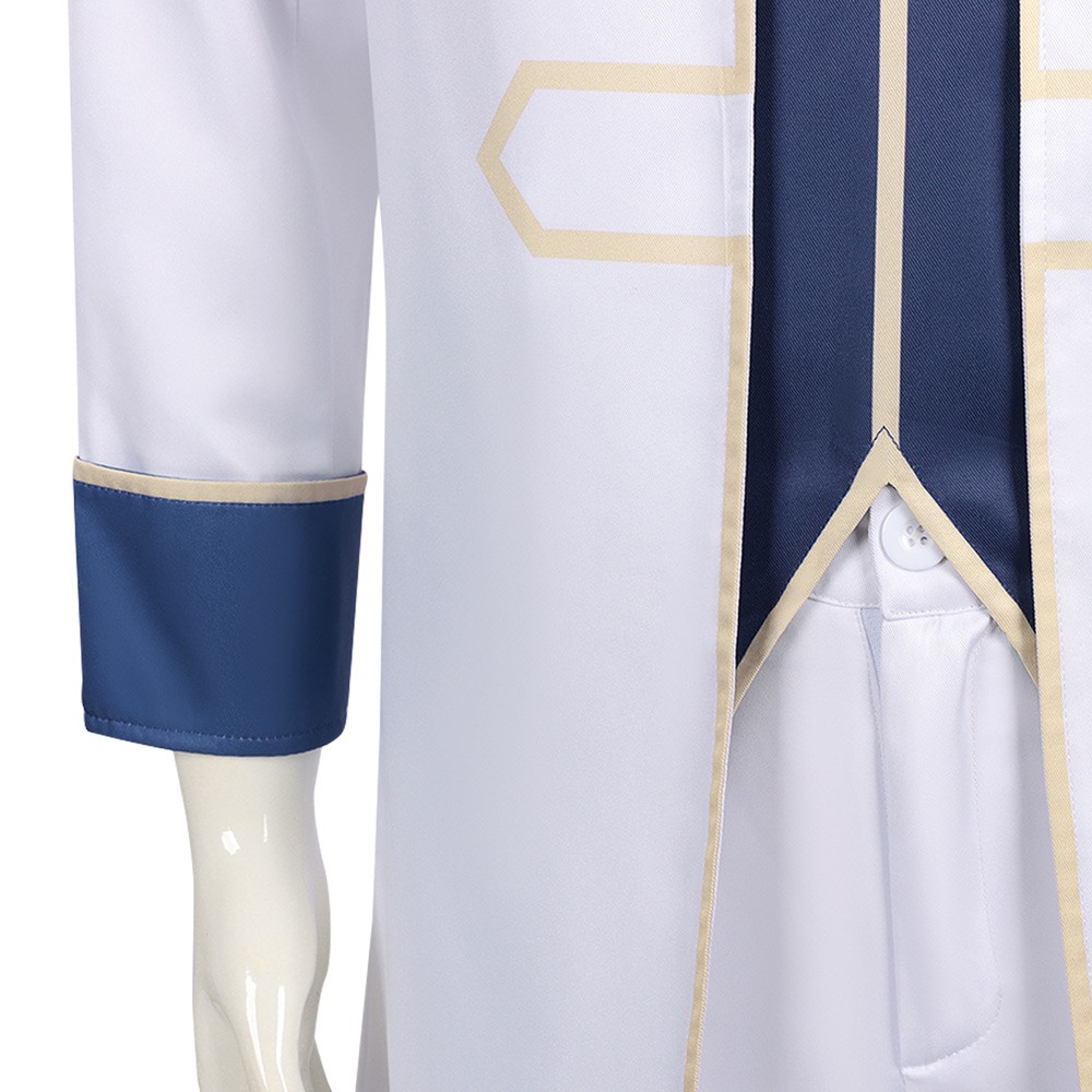 Always a Catch Renato di Rubini White Cosplay Costume Halloween Carnival Outfit