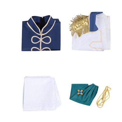Always a Catch Renato di Rubini White Cosplay Costume Halloween Carnival Outfit