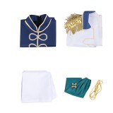 Always a Catch Renato di Rubini White Cosplay Costume Halloween Carnival Outfit