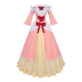 Always a Catch Maria Annunziata Women Pink Dress Cosplay Costume Halloween Carnival Outfit