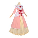 Always a Catch Maria Annunziata Women Pink Dress Cosplay Costume Halloween Carnival Outfit