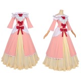 Always a Catch Maria Annunziata Women Pink Dress Cosplay Costume Halloween Carnival Outfit