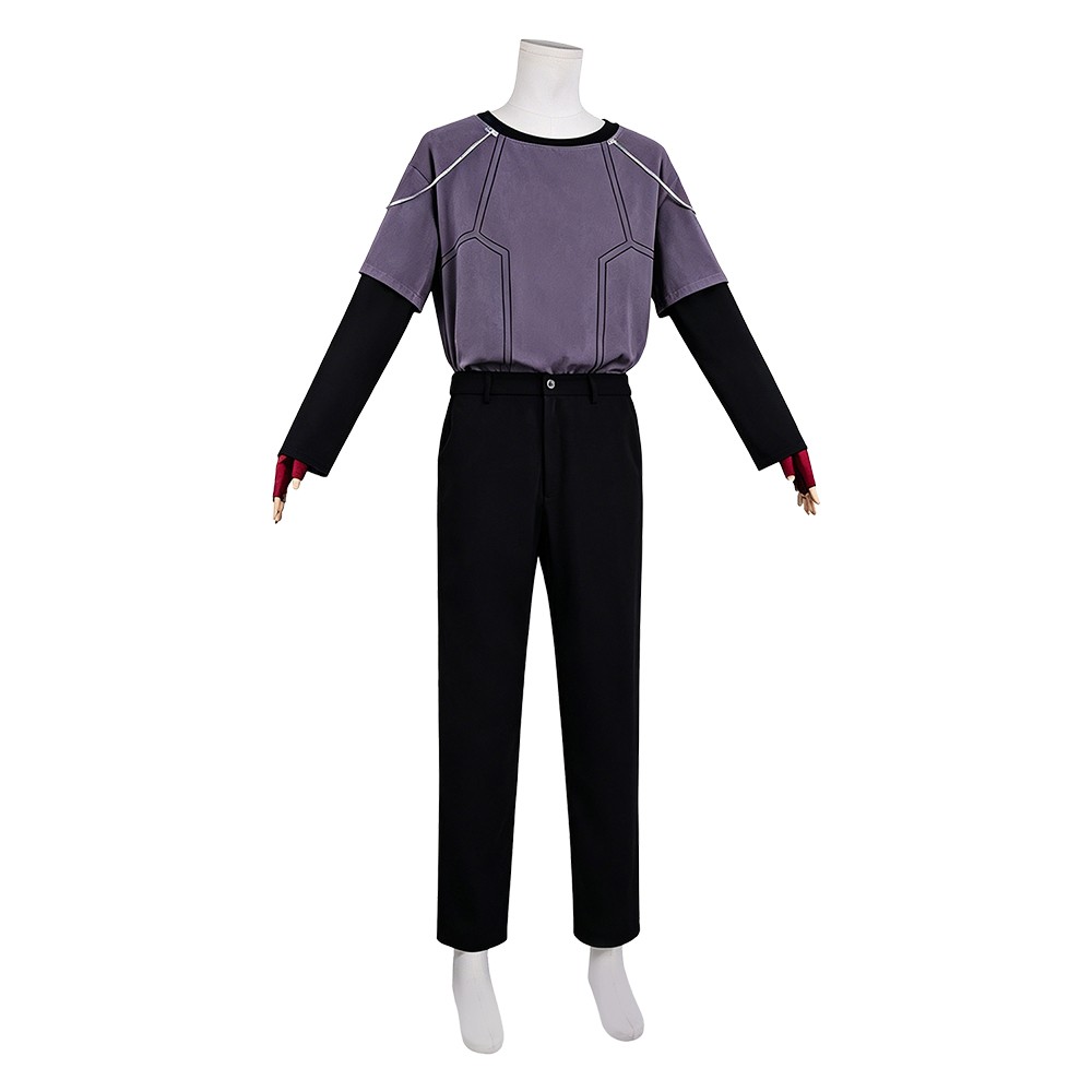 Alien Stage Till Gray Cosplay Costume Halloween Carnival Outfit