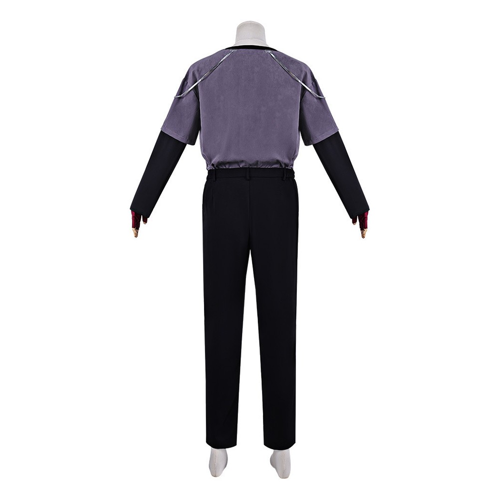 Alien Stage Till Gray Cosplay Costume Halloween Carnival Outfit