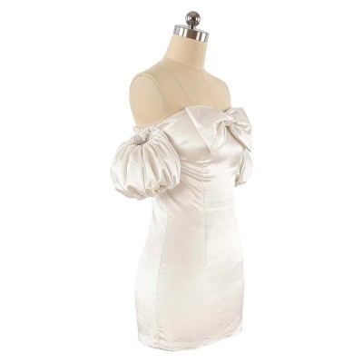 Alien Stage Sua Women White Dress Cosplay Costume Halloween Carnival Outfit