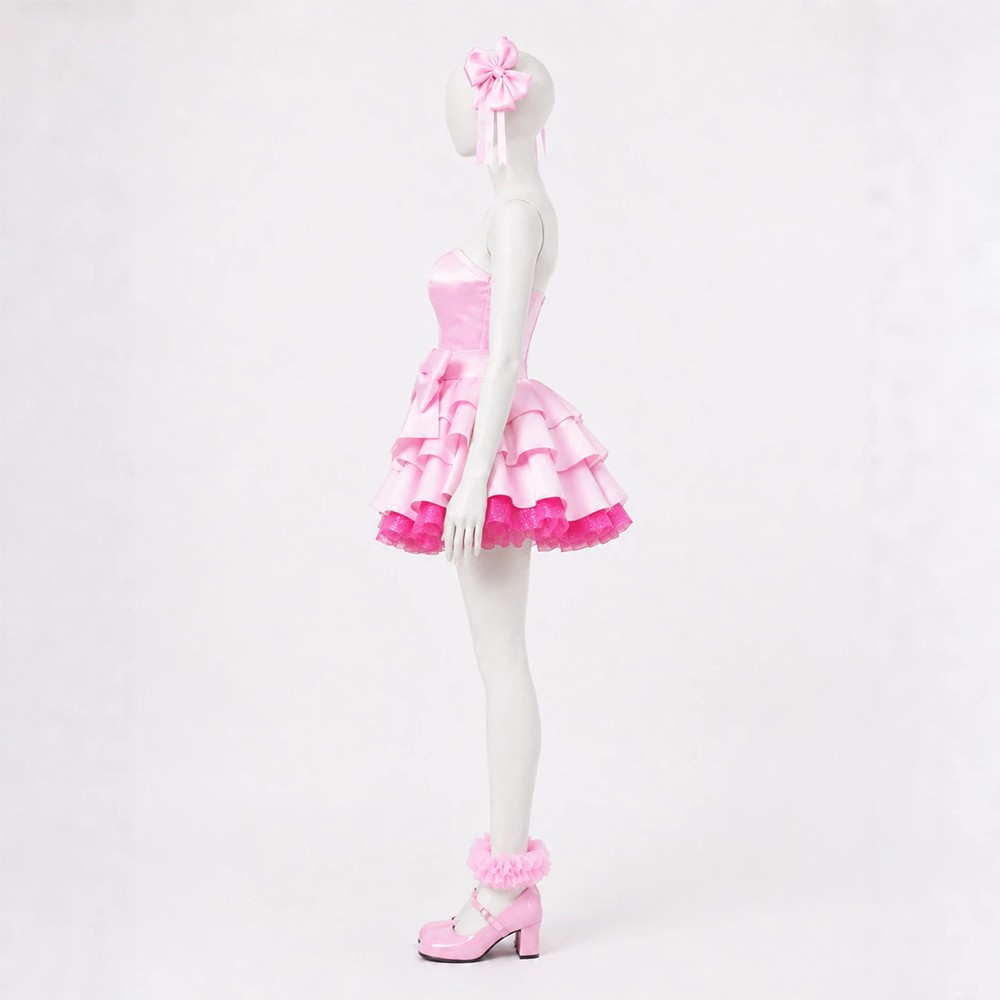Alien Stage MIZi Women Pink Dress Cosplay Costume Halloween Carnival Outfit