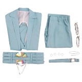 Alien Stage Luka Men Stage Cosplay Costume Halloween Carnival Outfit