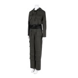 Alien Earth Wendy Women Black Jumpsuit Fullset Party Cosplay Costume Halloween Carnival