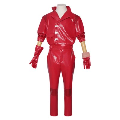 AKIRA Shotaro Kaneda Red Biker Cosplay Costume Halloween Carnival Outfit