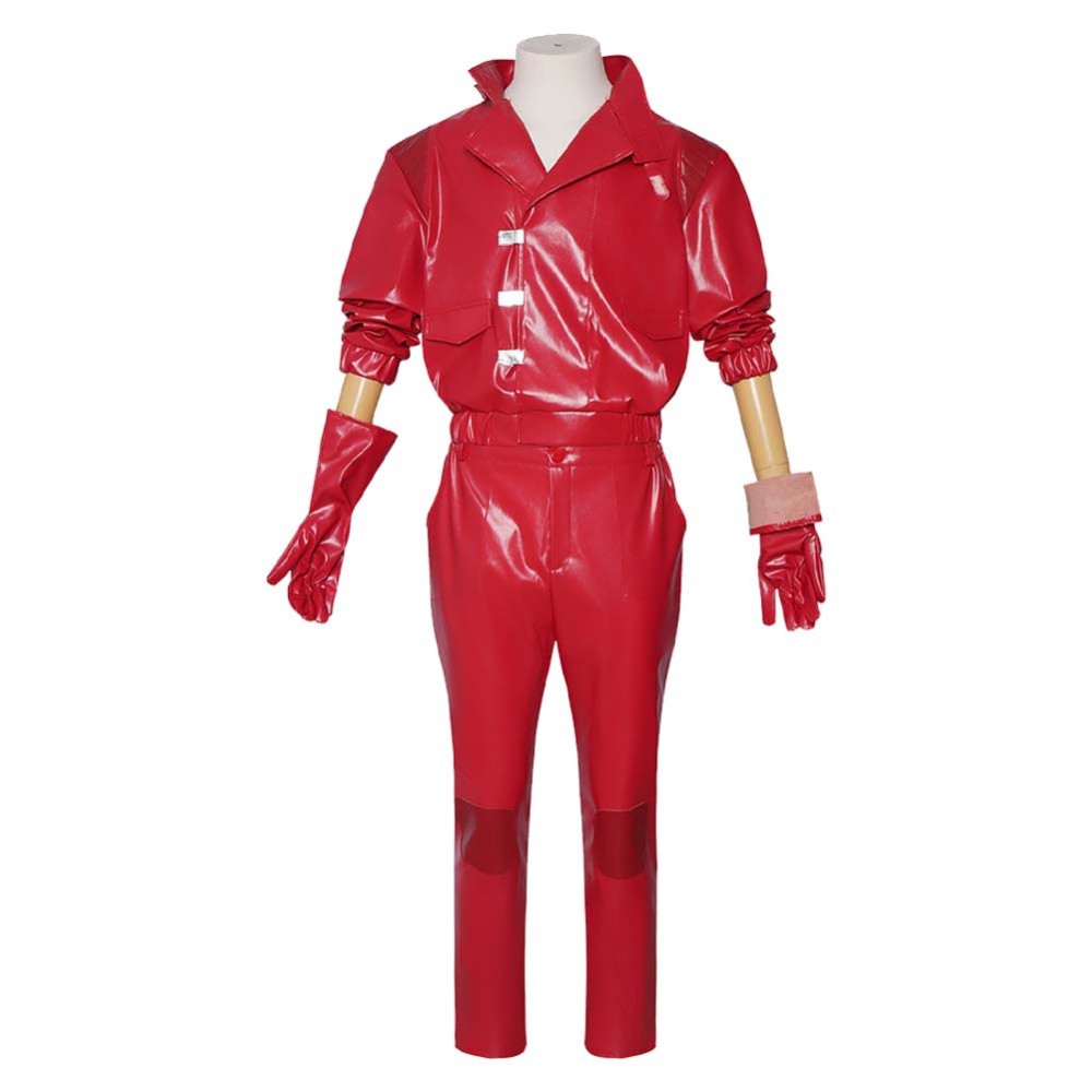 AKIRA Shotaro Kaneda Red Biker Cosplay Costume Halloween Carnival Outfit