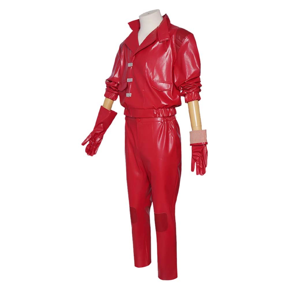 AKIRA Shotaro Kaneda Red Biker Cosplay Costume Halloween Carnival Outfit