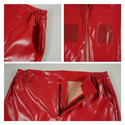 AKIRA Shotaro Kaneda Red Biker Cosplay Costume Halloween Carnival Outfit