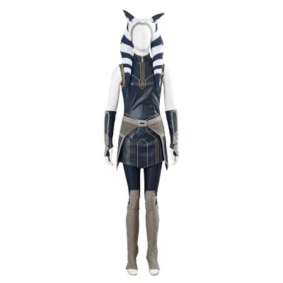 Ahsoka Tano Suit Cosplay Costume Halloween Carnival Outfit
