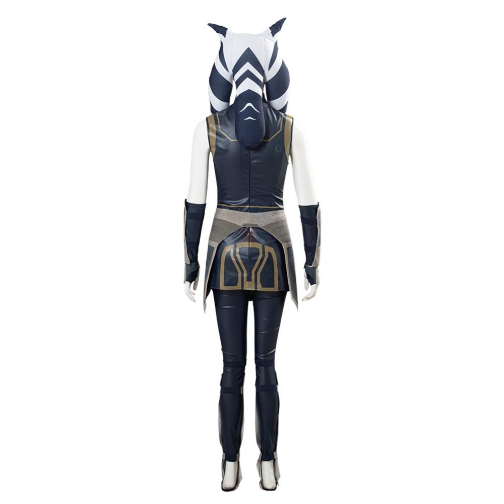 Ahsoka Tano Suit Cosplay Costume Halloween Carnival Outfit