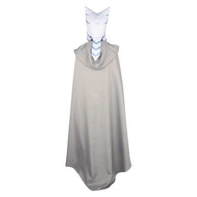 Ahsoka Tano Women Adult Cloak Set Cosplay Costume Halloween Carnival Outfit