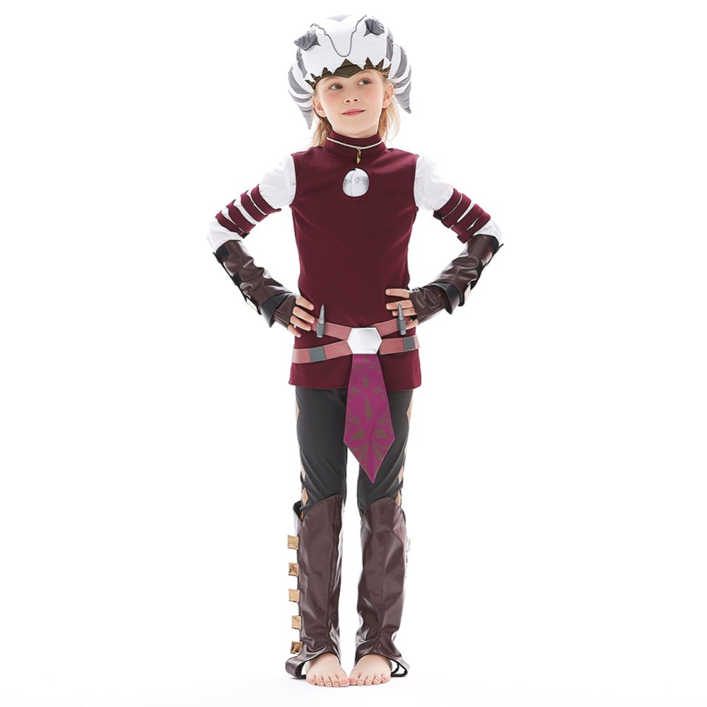 Kids Children Ahsoka Tano Suit Cosplay Costume Halloween Carnival Outfit